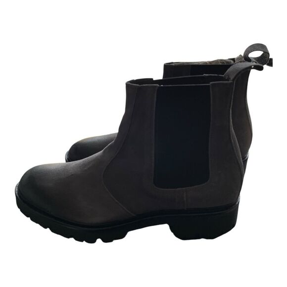 Good Man Brand Gray Chelsea Boots with Lug Sole - Picture 5 of 8